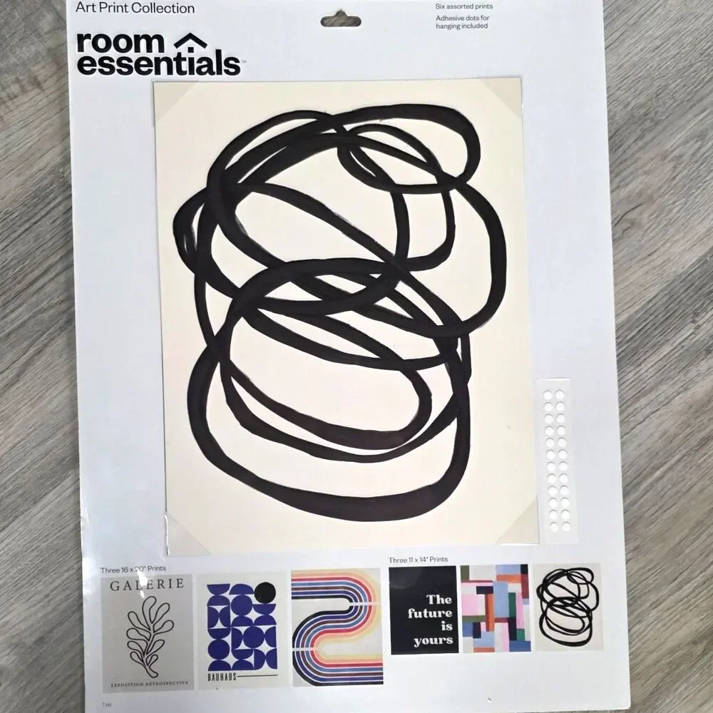 Instant Gallery Makeover: The 6-Piece Room Essentials Art Collection
